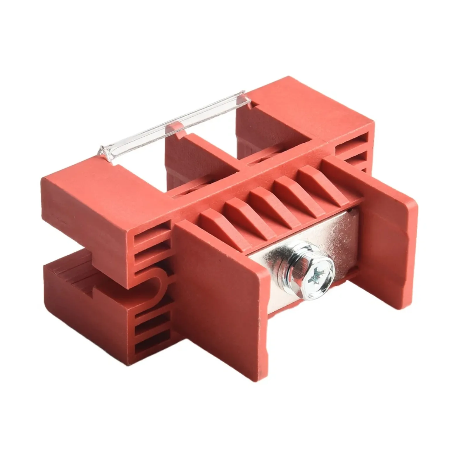 FENCE TERMINAL 100A 1IN-2OUT RED - Image 3